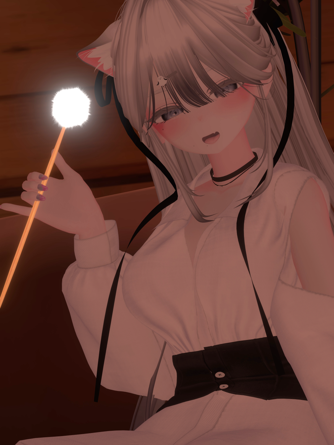 白衣もち